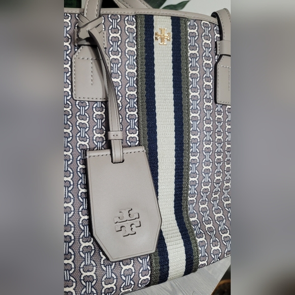 Tory Burch Gemini Link Bag Gray - Picture 2 of 6